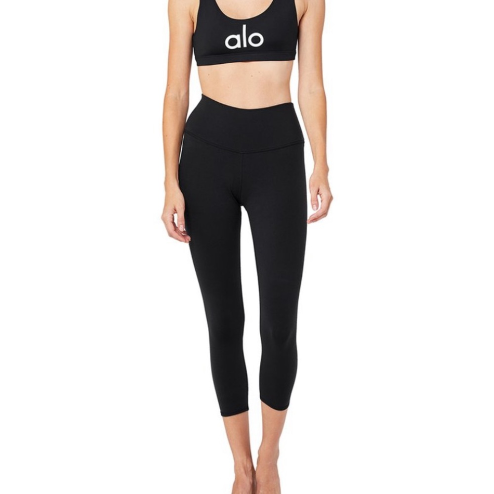 ALO airbrush capri leggings